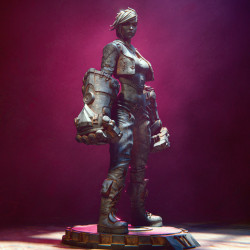 Arcane Vi 3D Print Model: League of Legends Figure