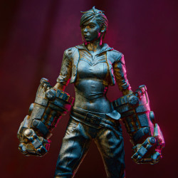 Arcane Vi 3D Print Model: League of Legends Figure