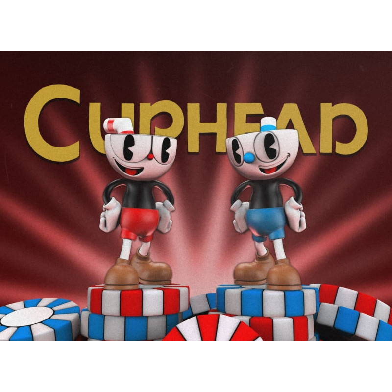 Cuphead Fan Art: 3D Printing STL Files Download
