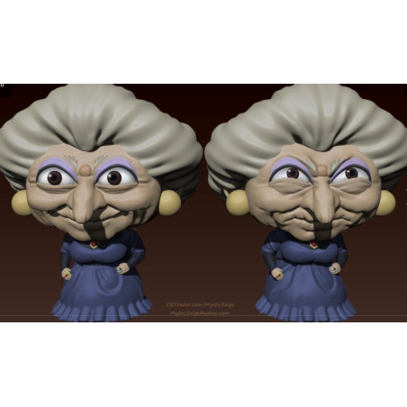 Spirited Away: Yubaba & Zeniba STL Files for 3D Print