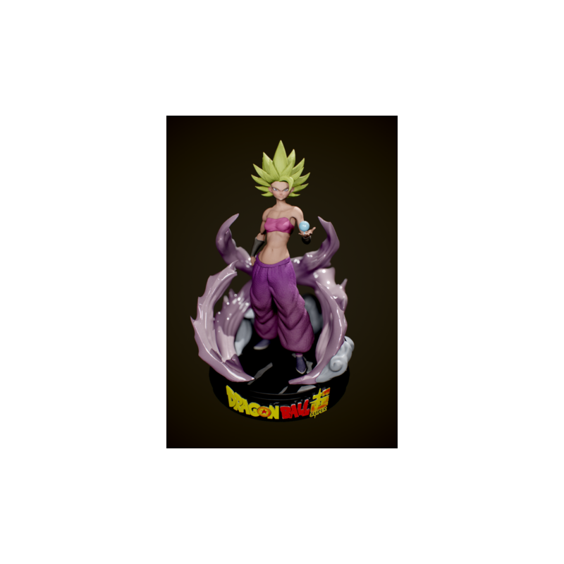 Modelo 3D Caulifla: Dragon Ball Super (STL) Modelo 3D Caulifla: Dragon Ball Super (STL)