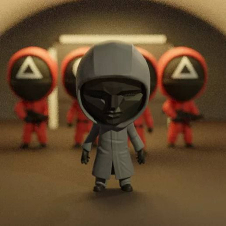 Squid Game Front Man Funko: 3D Print Model Download