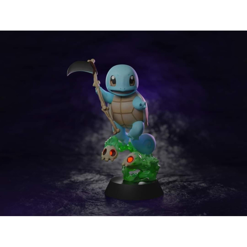 Squirtle Duskull Fusion: 3D Print Pokémon Model Squirtle Duskull Fusion: 3D Print Pokémon Model