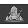 Cuphead The Devil: 3D Print Sculpture - Ready to Print