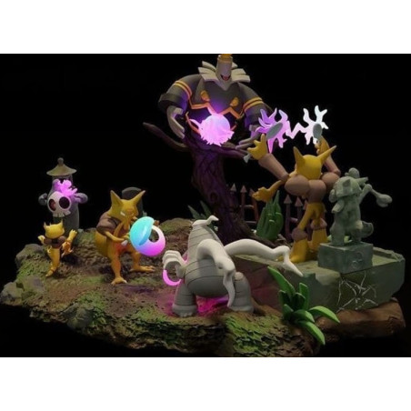 Abra vs Dusknoir: 3D Print Pokemon Battle STL