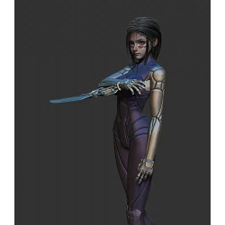 Modelo 3D ALITA: Personagens e Criaturas - Imprima Agora!