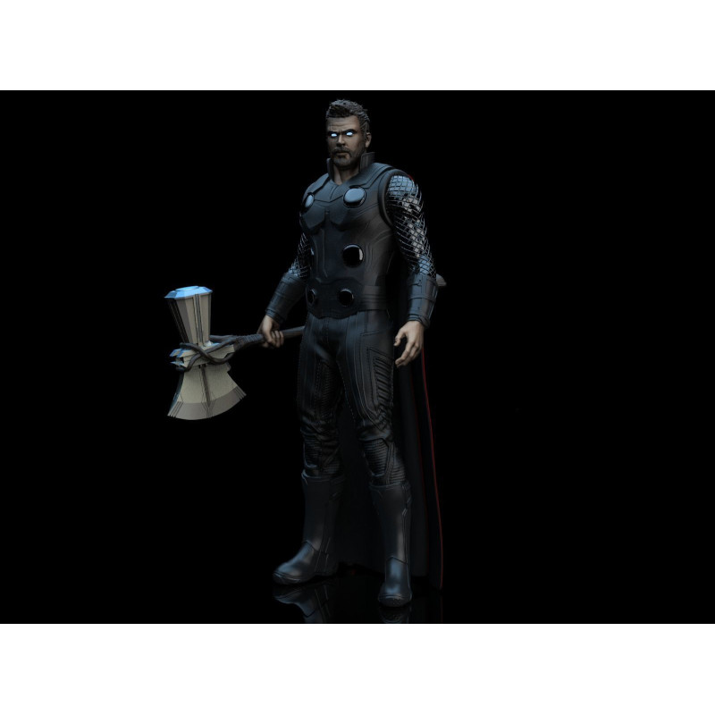 Thor Infinity War: 3D Print Statue - Wakanda Battle