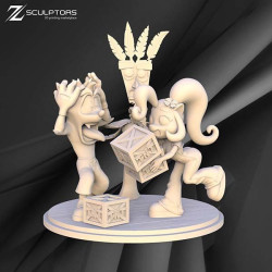 Crash Bandicoot Diorama STL Files