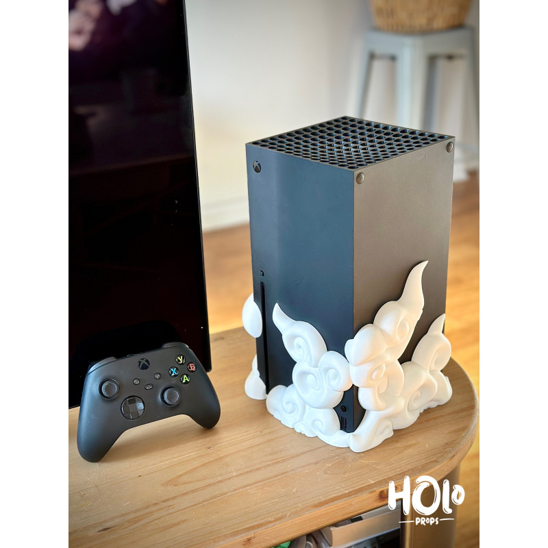 Arquivo STL Suporte Nuvem Xbox Series X | 3D Arquivo STL Suporte Nuvem Xbox Series X | 3D