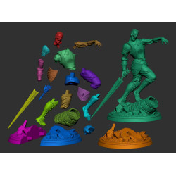 Dead Knight 3D Model STL File