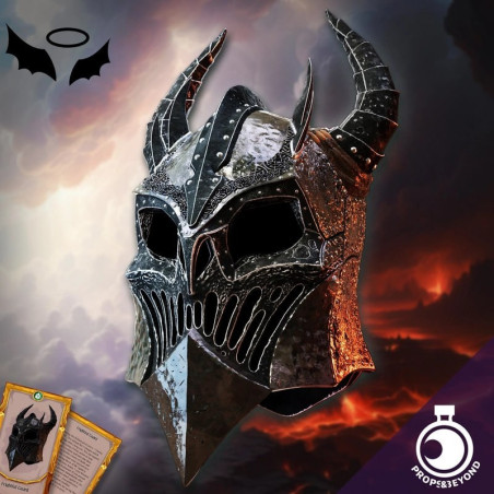 Arquivo STL Elmo Demônio - Prop D&D 3D