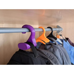 Cabide Reforçado STL | Impressão 3D