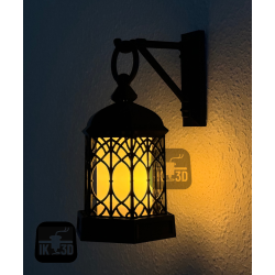 Conjunto Lanterna Antiga Porta-Velas STL | Sem Suportes