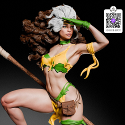 Savage STL Files: Print Rogue-Inspired 3D Models
