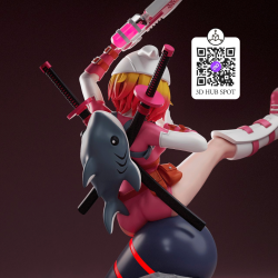 Gwenpool STL: 3D Print the Unbelievable Marvel Hero