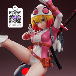Gwenpool STL: 3D Print the Unbelievable Marvel Hero
