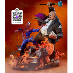 Modelo 3D Spider-Man vs. Kingpin | Impressão