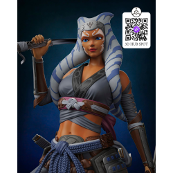 Ahsoka Tano Samurai STL | 3D Print Star Wars Model
