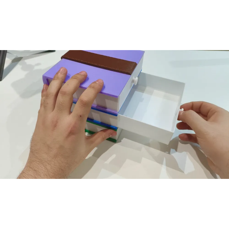 Organizador 3D WinRAR: Solução de Armazenamento Inspirada em Tecnologia Organizador 3D WinRAR: Solução de Armazenamento Inspirada em Tecnologia