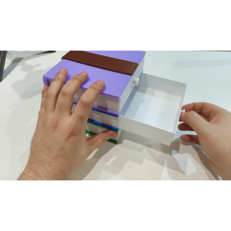 Organizador 3D WinRAR: Solução de Armazenamento Inspirada em Tecnologia