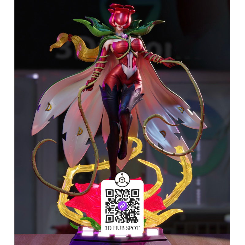 Rosemon Digimon STL | 3D Print Your Own Model