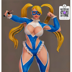 Modelo 3D Mika em Maiô | Imprima Seu Personagem de Street Fighter