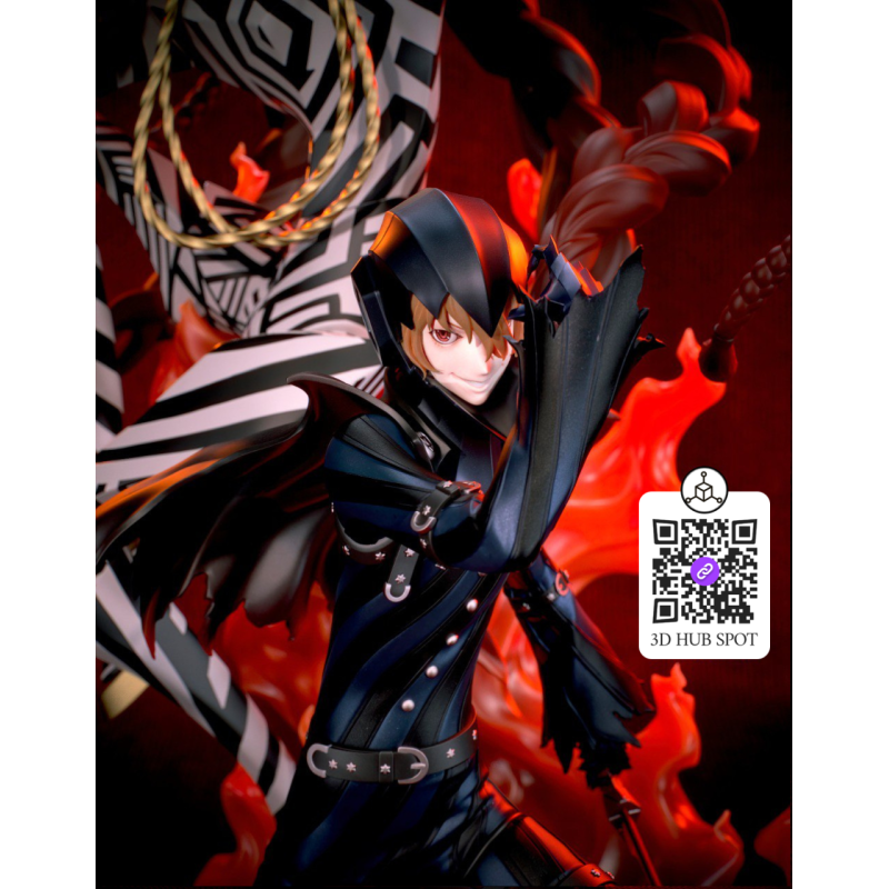 Goro Akechi Persona 5 | 3D Print Model Kuru Figure Goro Akechi Persona 5 | 3D Print Model Kuru Figure