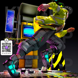 Cyberpunk David Martinez STL | Print Your Edgerunner Model