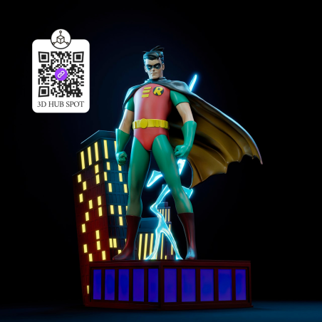 Robin Animated Series | 3D Print the Boy Wonder