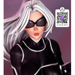 Black Cat NSFW e SFW | Modelo para Impressão 3D