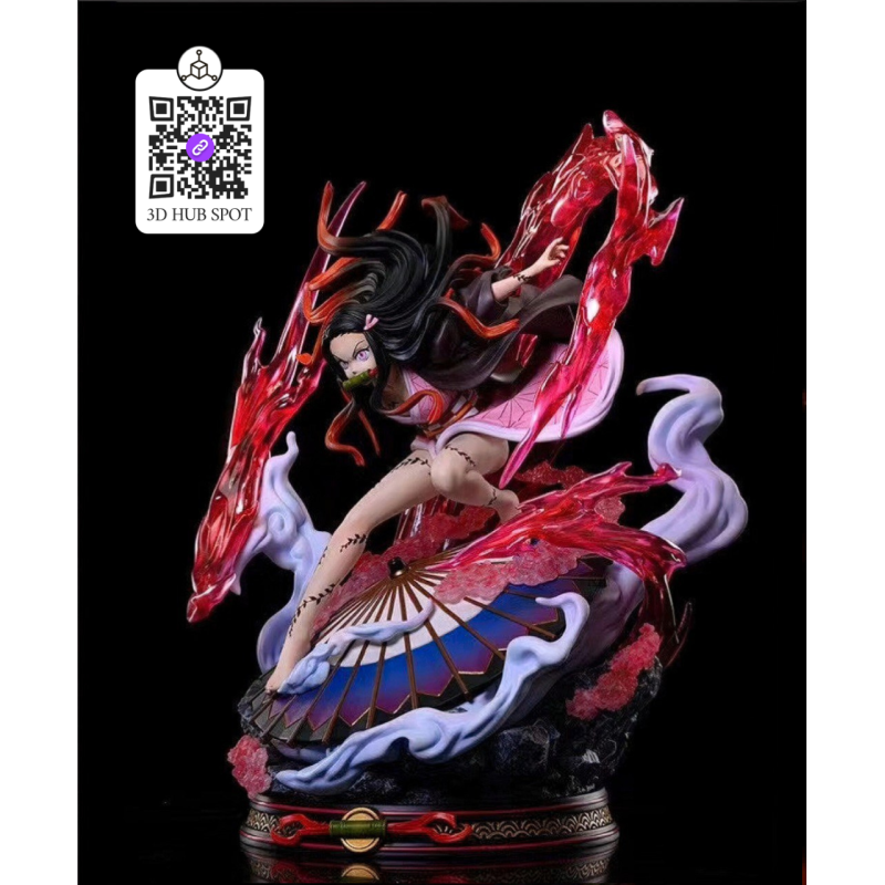 Nezuko Diorama | Demon Slayer 3D Print Files