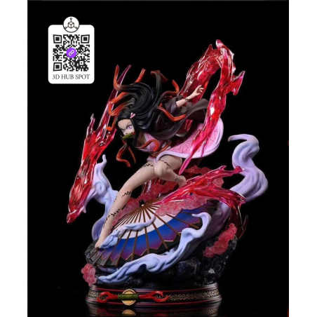 Nezuko Diorama | Demon Slayer 3D Print Files