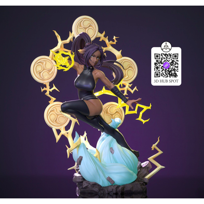 Modelo 3D Yoruichi | Esculturas da Deusa do Flash Modelo 3D Yoruichi | Esculturas da Deusa do Flash