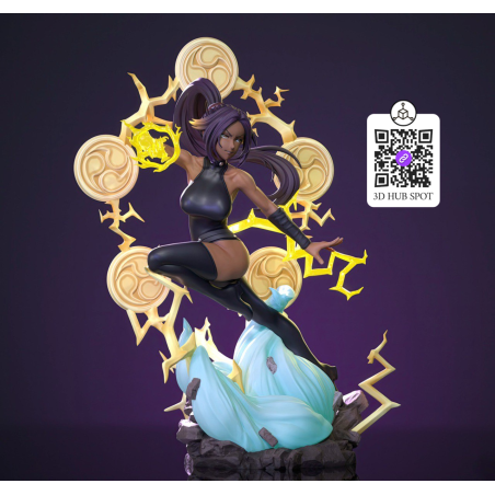 Modelo 3D Yoruichi | Esculturas da Deusa do Flash