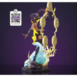 Modelo 3D Yoruichi | Esculturas da Deusa do Flash