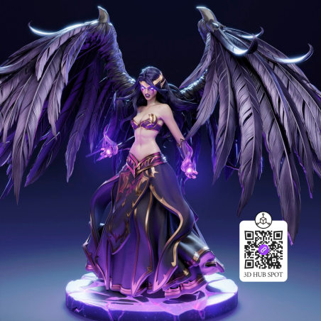 Morgana 3D Model | League of Legends Print