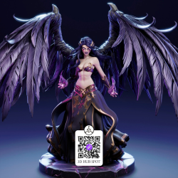 Modelo 3D Morgana | Impressão League of Legends