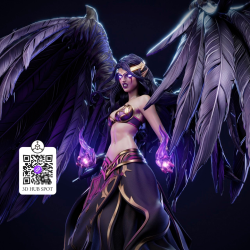 Modelo 3D Morgana | Impressão League of Legends