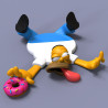 Modelo 3D Homer Simpson | Arquivo STL Imprimível