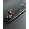 Porta Incenso Samurai – Incensário Zen e Decoração Japonesa