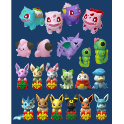 Pacote de Modelos 3D Pokemon para Impressão - Arquivos STL