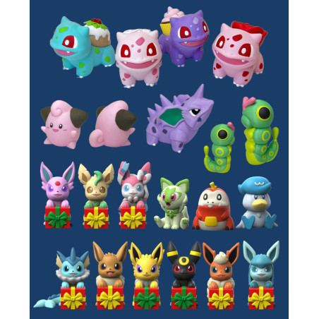 Pokemon 3D Print Model Pack - STL Files