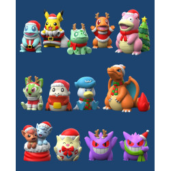Christmas Pokemon 3D Print Models - No Supports