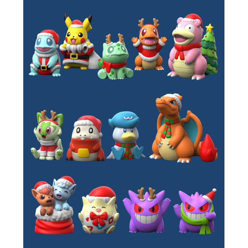Christmas Pokemon 3D Print Models - No Supports Christmas Pokemon 3D Print Models - No Supports