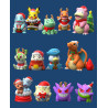 Christmas Pokemon 3D Print Models - No Supports