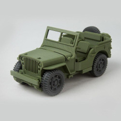 Modelo 3D de Jeep Willys MB Dobrável para Impressão
