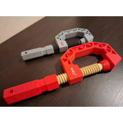 HRC Clamp - Resizable & Strong 3D Print Model