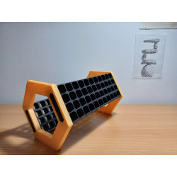 Organizador Hexagonal para Marcadores 3D 4x11 - Design Prático