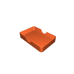 Modelo 3D Caixa Simples para Cartas - Organizador
