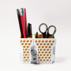 Modelo 3D Caddies Abertos - Sistema de Regulamentação